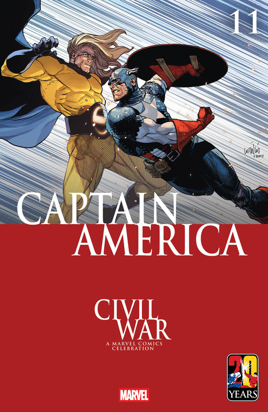 CAPTAIN AMERICA #11 LEINIL YU CIVIL WAR CELEBRATION VARIANT ISBN: 75960621146301121 - FOC DATE: 4/12/26  - Release Date: 5/13/26