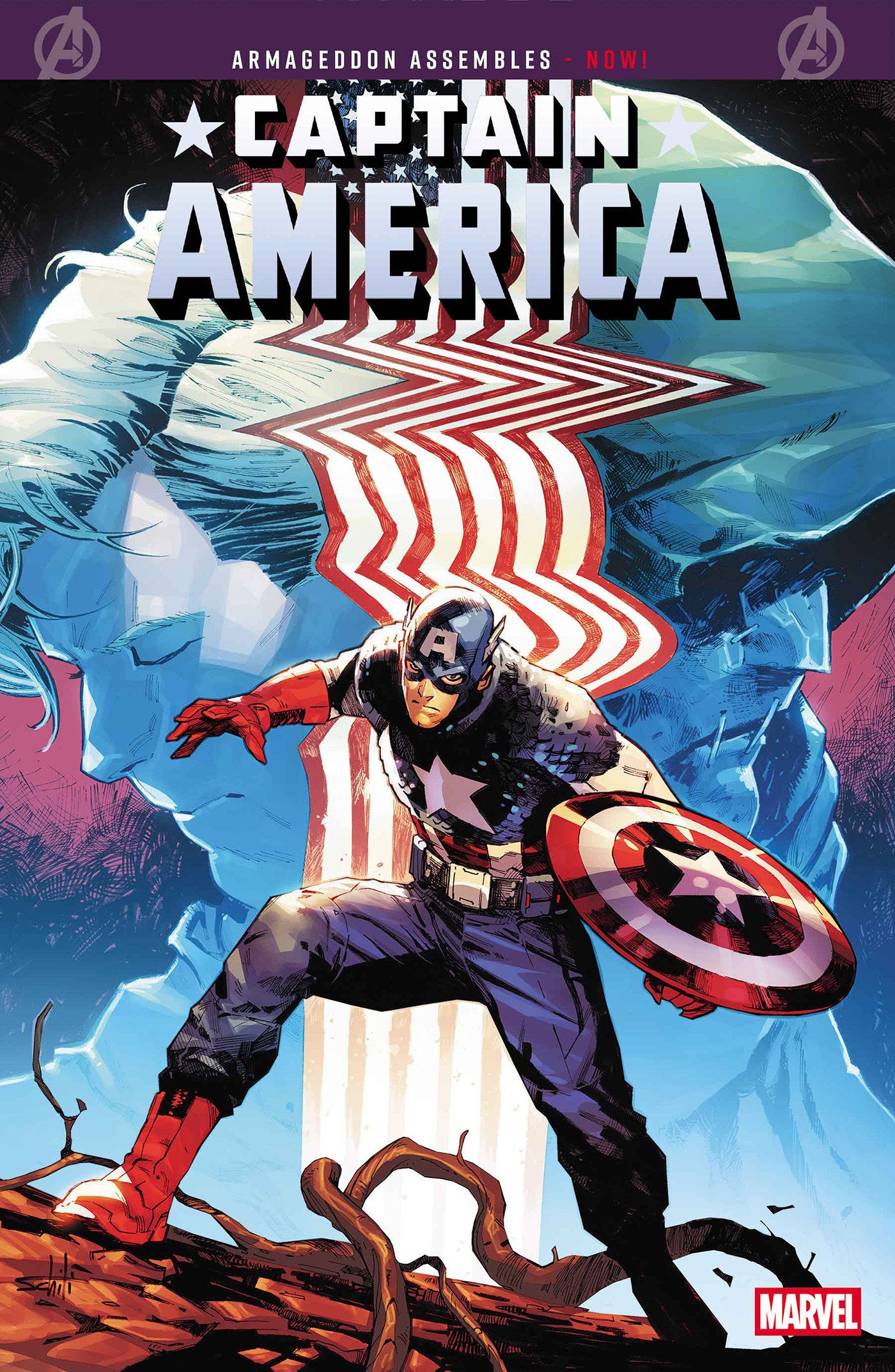 CAPTAIN AMERICA #12 [ARM] ISBN: 75960621146301211 - FOC DATE: 5/24/26  - Release Date: 6/24/26