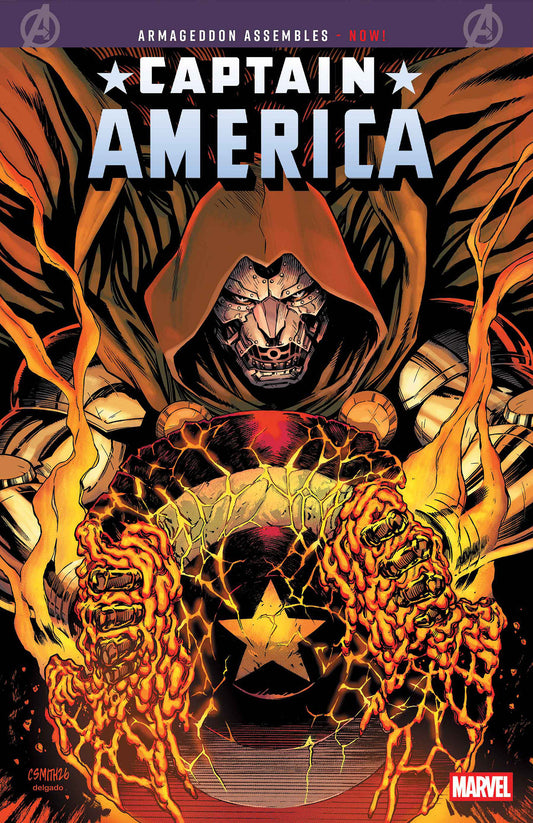 CAPTAIN AMERICA #12 CORY SMITH VARIANT [ARM] ISBN: 75960621146301241 - FOC DATE: 5/24/26  - Release Date: 6/24/26