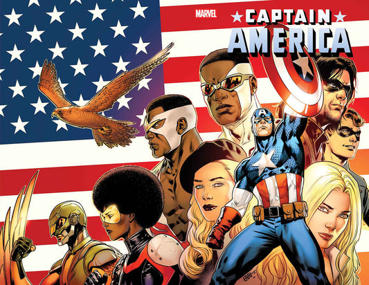 CAPTAIN AMERICA #13 CAFU SEMIQUINCENTENNIAL WRAPAROUND VARIANT [ARM] ISBN: 75960621146301351 - FOC DATE: 6/14/26  - Release Date: 7/15/26