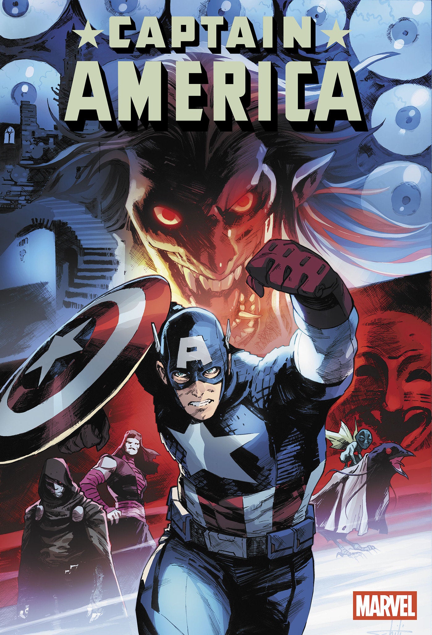 CAPTAIN AMERICA #15 [ARM] ISBN: 75960621146301511 - FOC DATE: 8/2/26  - Release Date: 9/2/26