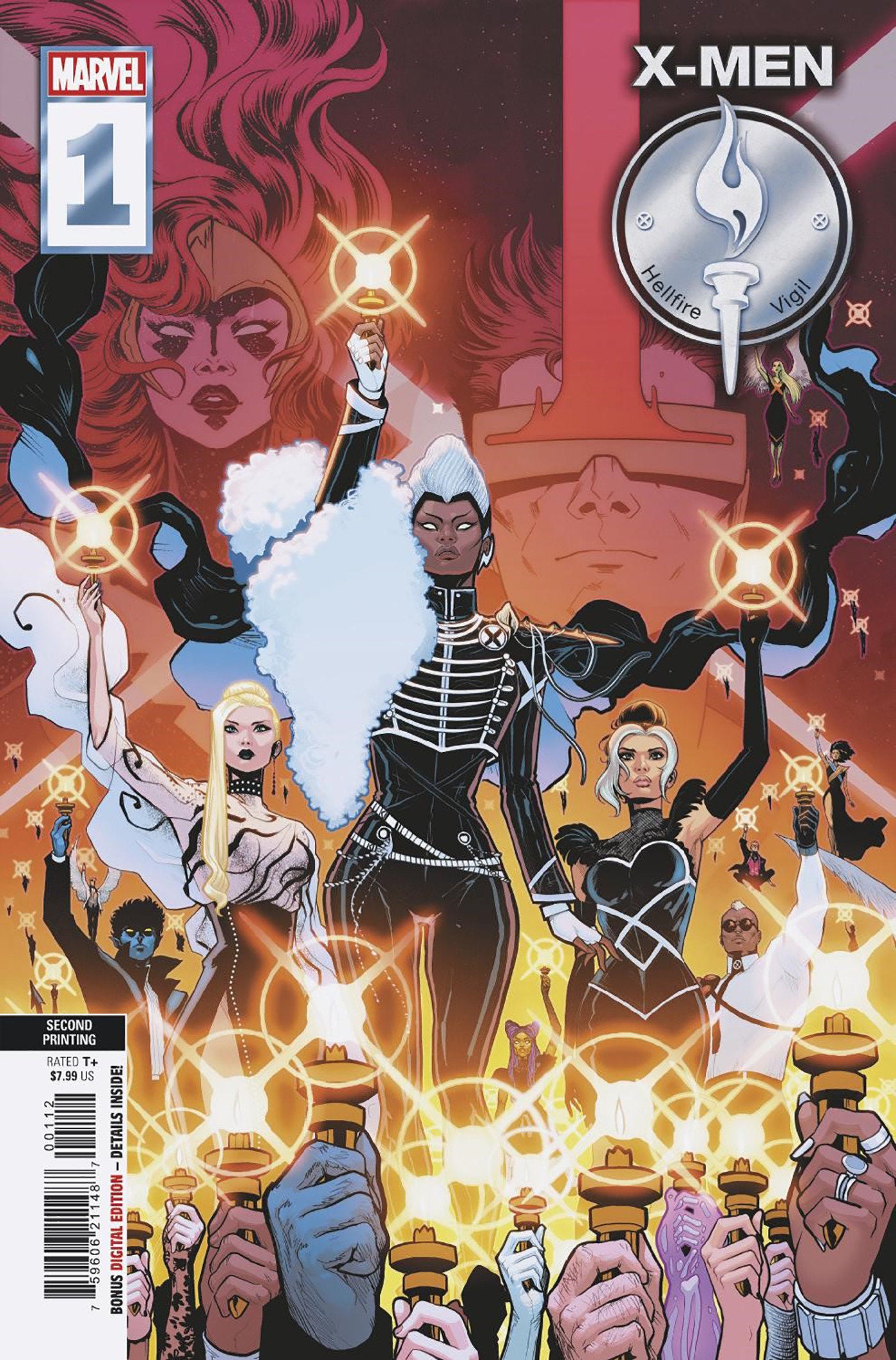 X-MEN: HELLFIRE VIGIL #1 LUCIANO VECCHIO 2ND PRINTING VARIANT - ISBN: 75960621148700112 - Release Date:  8/13/25