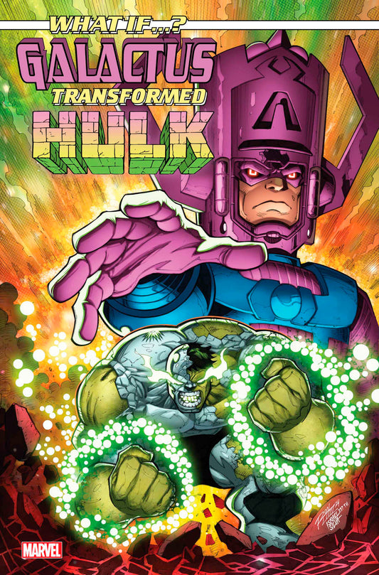 WHAT IF...? GALACTUS: GALACTUS TRANSFORMED HULK? #1  - Release Date:  1/1/25