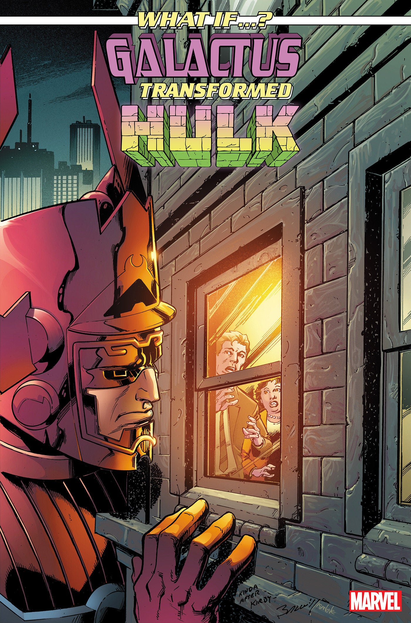 WHAT IF...? GALACTUS: GALACTUS TRANSFORMED HULK? #1 MARK BAGLEY SCI-FI HOMAGE VA RIANT  - Release Date:  1/1/25