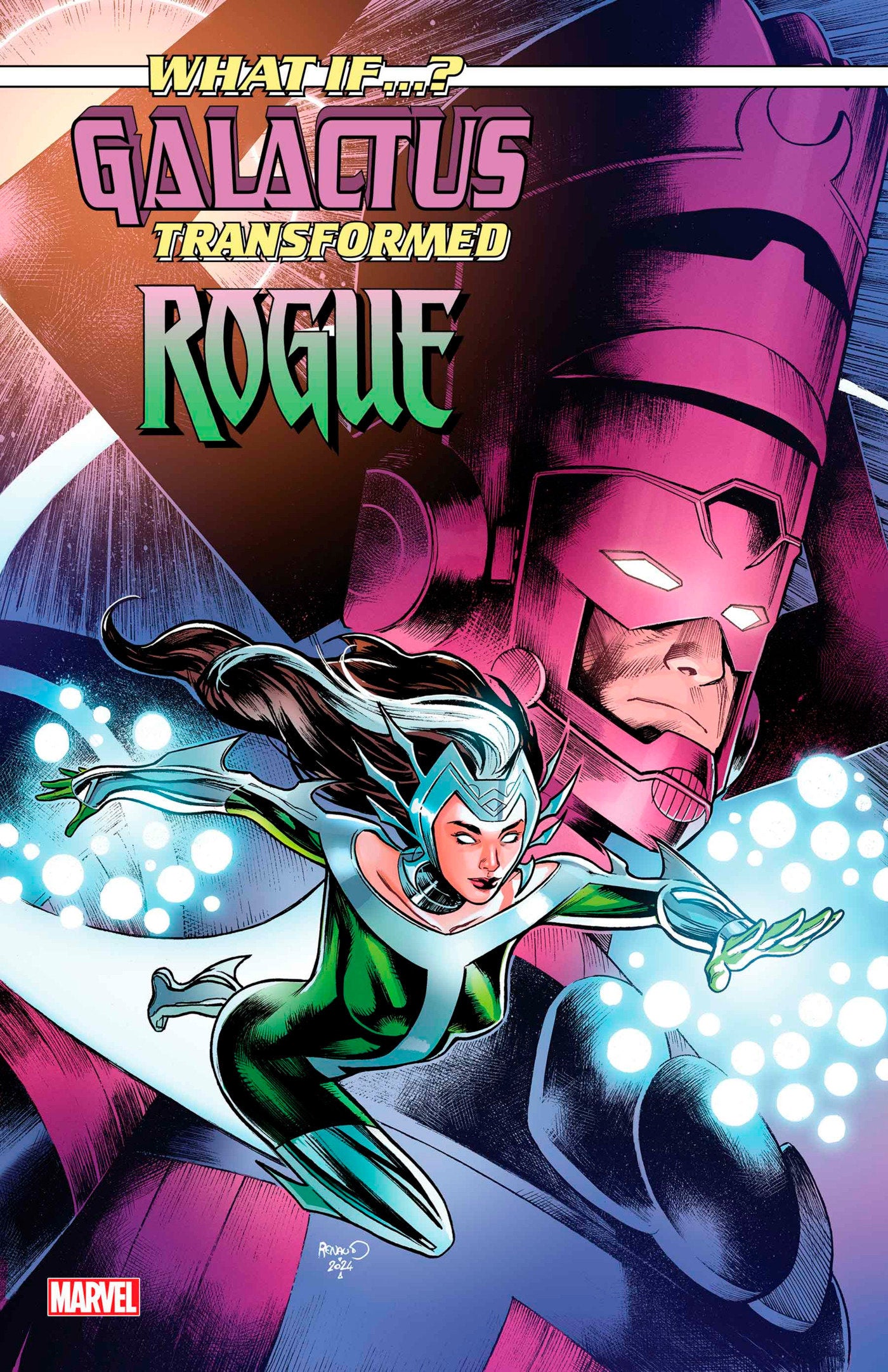 WHAT IF...? GALACTUS: GALACTUS TRANSFORMED ROGUE? #1 PAUL RENAUD VARIANT  - Release Date:  1/22/25