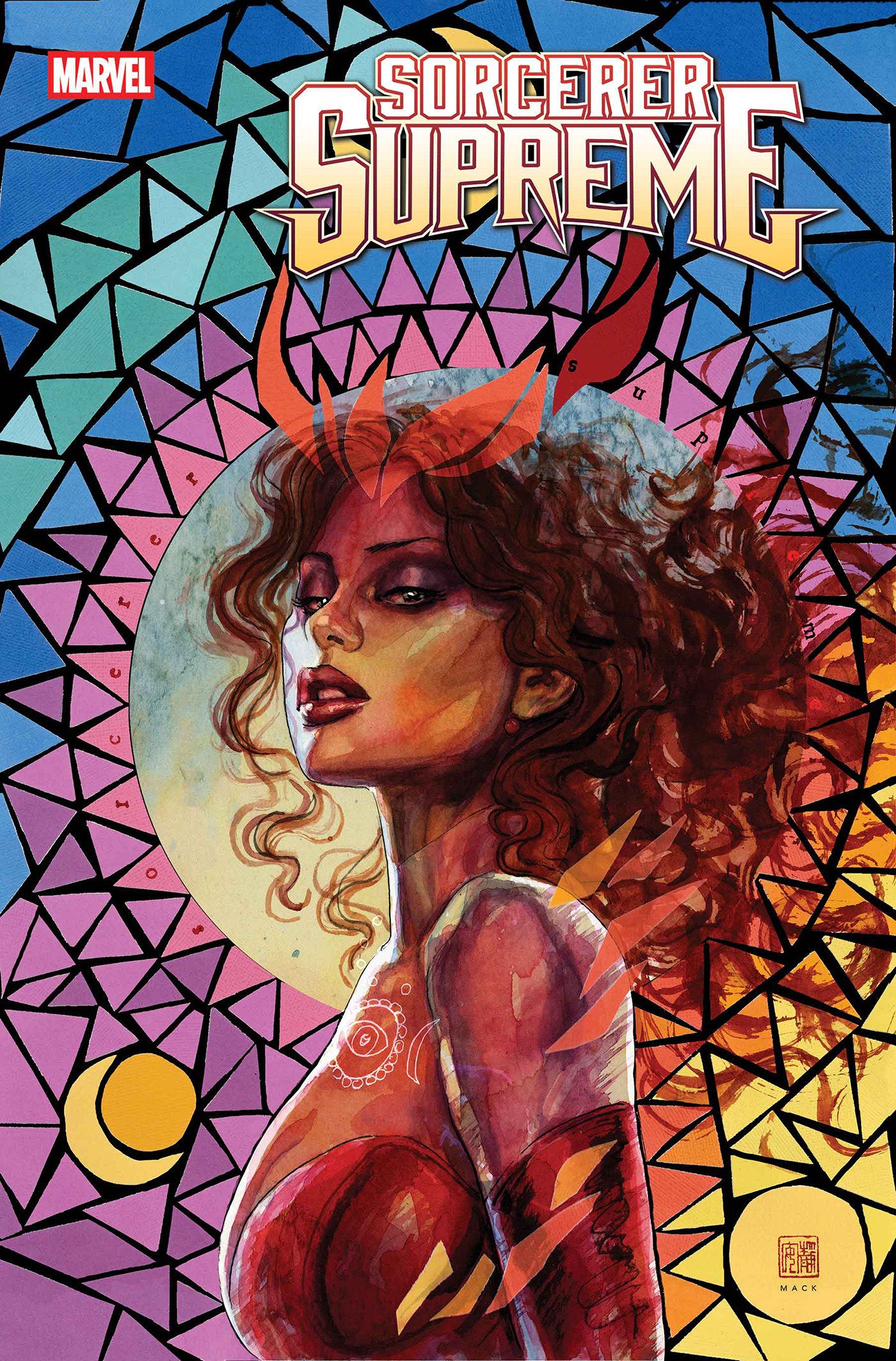 SORCERER SUPREME #9 DAVID MACK VARIANT ISBN: 75960621179100921 - FOC DATE: 7/26/26  - Release Date: 8/26/26
