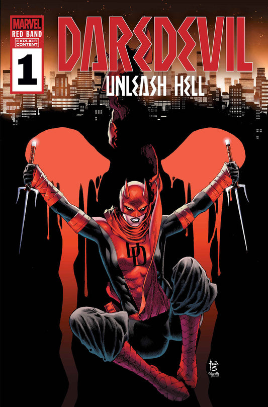 DAREDEVIL: UNLEASH HELL - RED BAND #1 [POLYBAGGED]  - Release Date:  1/8/25
