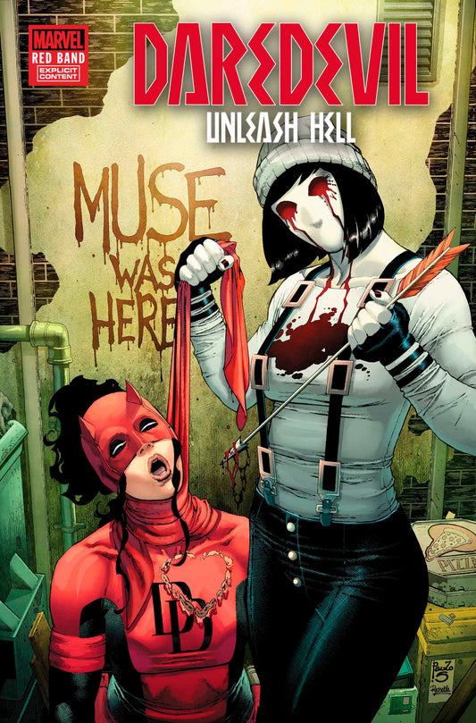 DAREDEVIL: UNLEASH HELL - RED BAND #3 [POLYBAGGED]  - Release Date:  3/19/25