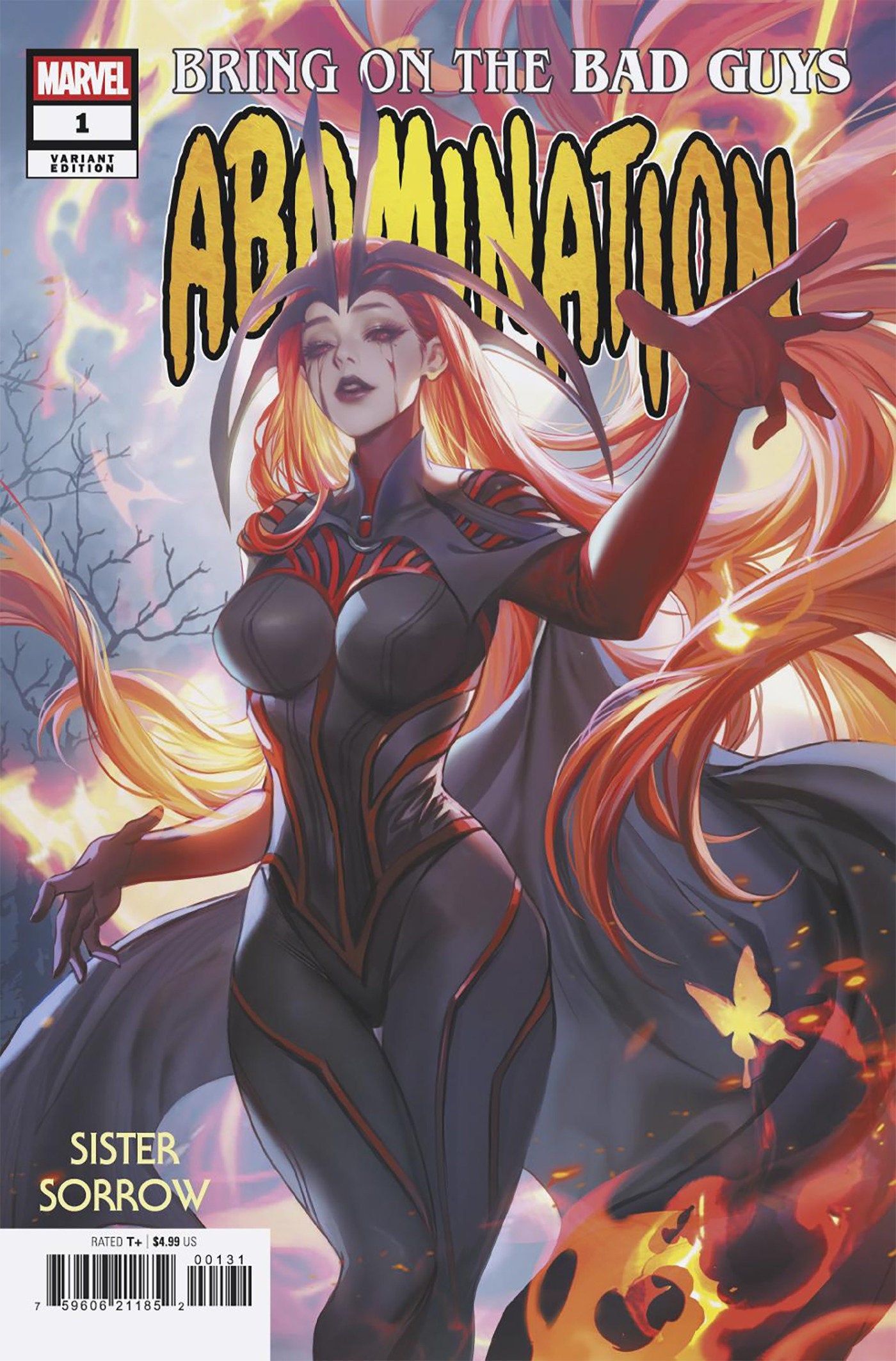 BRING ON THE BAD GUYS: ABOMINATION #1 FANYANG SISTER SORROW VARIANT - ISBN: 75960621185200131 - Release Date:  7/16/25