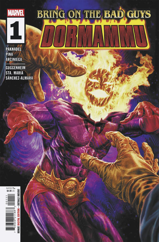 BRING ON THE BAD GUYS: DORMAMMU #1 - ISBN: 75960621188300111 - Release Date:  8/20/25