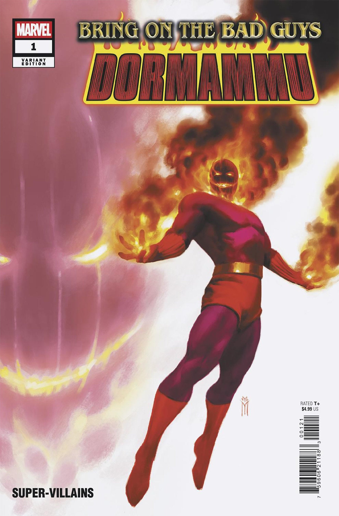 BRING ON THE BAD GUYS: DORMAMMU #1 MIGUEL MERCADO VARIANT - ISBN: 75960621188300121 - Release Date:  8/20/25