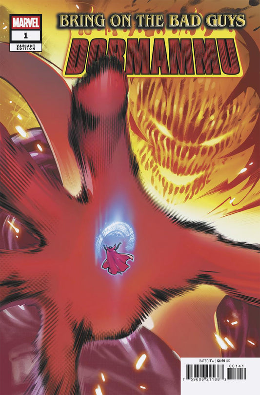 BRING ON THE BAD GUYS: DORMAMMU #1 JAVIER PINA VARIANT - ISBN: 75960621188300141 - Release Date:  8/20/25
