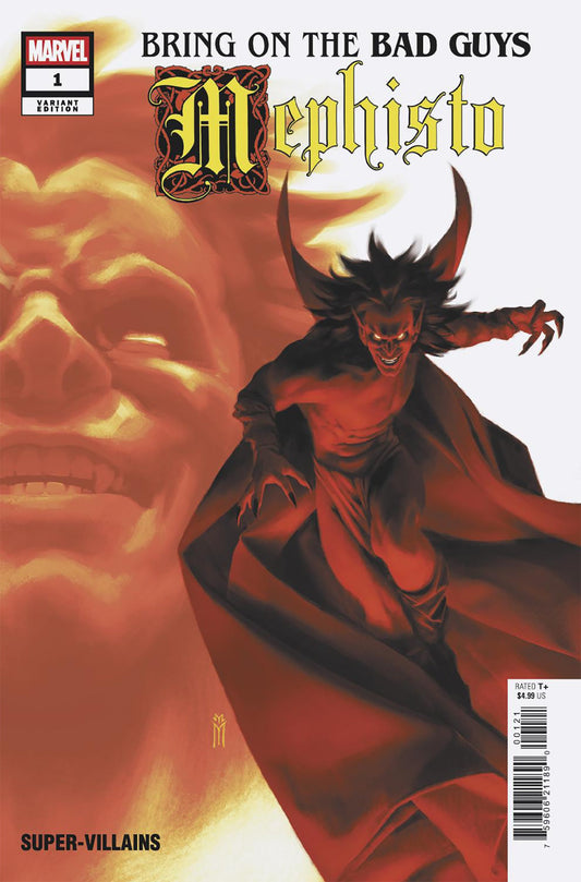 BRING ON THE BAD GUYS: MEPHISTO #1 MIGUEL MERCADO VARIANT - ISBN: 75960621189000121 - Release Date:  8/27/25