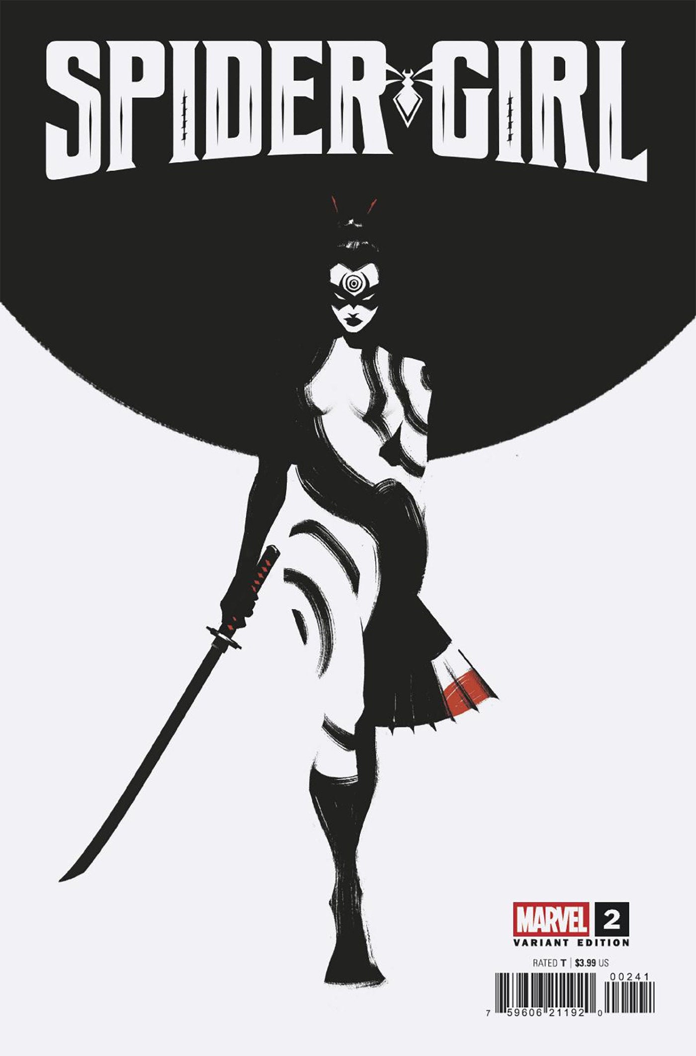 SPIDER-GIRL #2 NOGI SAN VARIANT - ISBN: 75960621192000241 - Release Date:  7/16/25