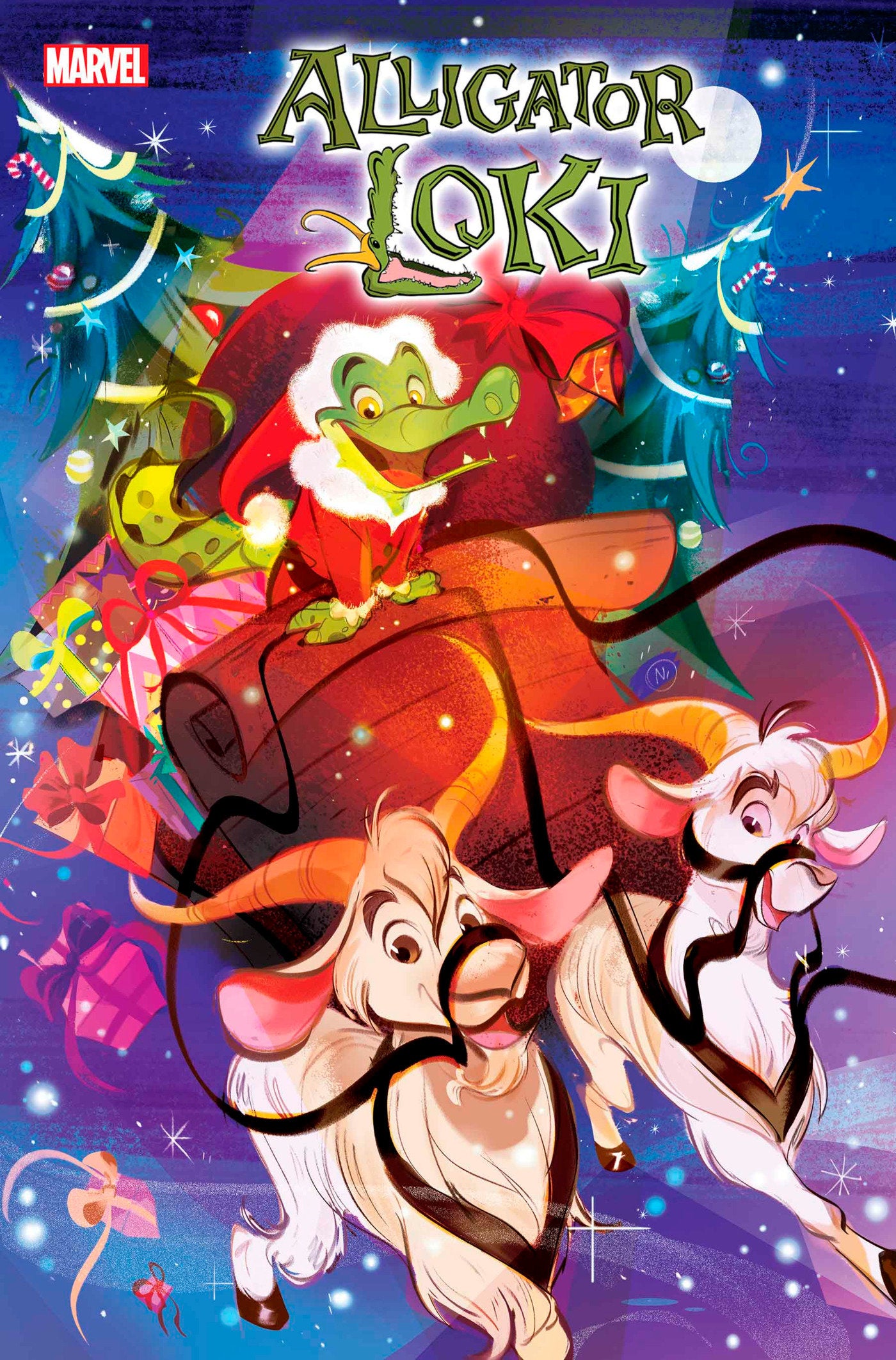 ALLIGATOR LOKI HOLIDAY SPECIAL #1 NICOLETTA BALDARI VARIANT  - Release Date:  12/18/24