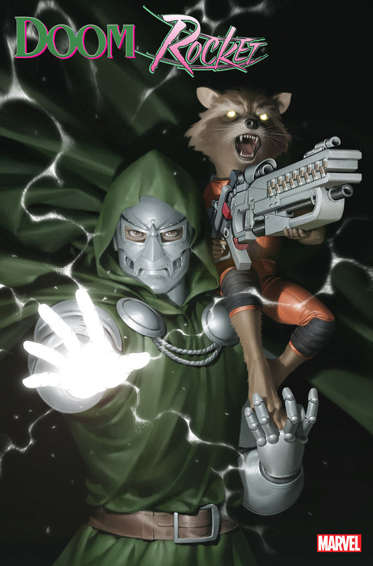 1:25 DOCTOR DOOM & ROCKET RACCOON #1 JUNGGEUN YOON VARIANT  - Release Date:  1/22/25