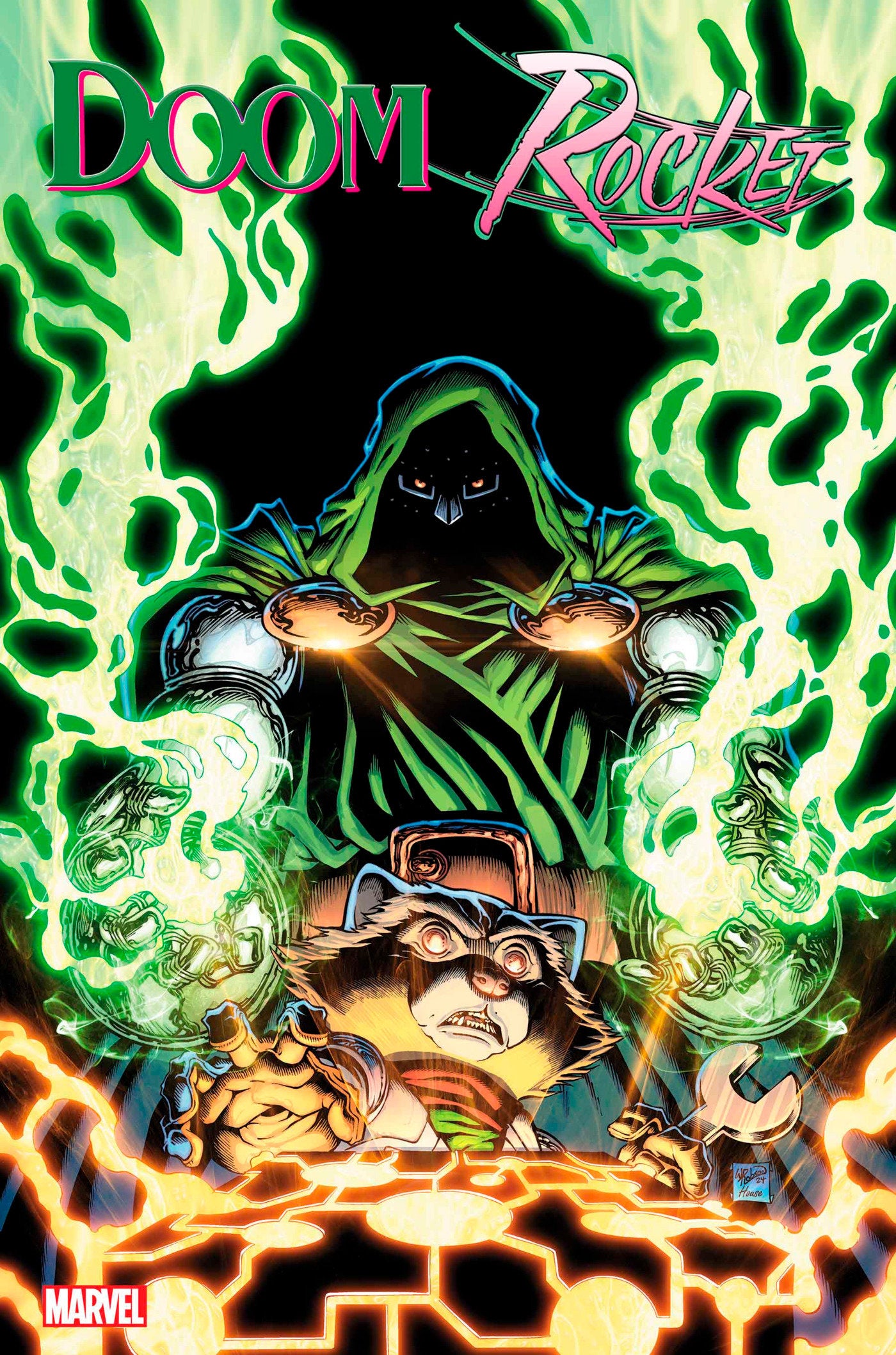 DOCTOR DOOM & ROCKET RACCOON #1 WILL ROBSON VARIANT  - Release Date:  1/22/25