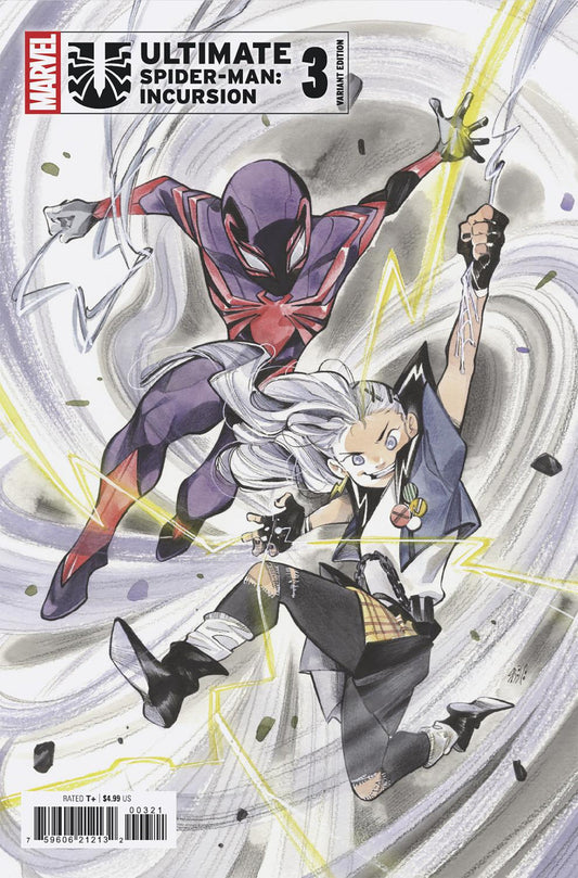 ULTIMATE SPIDER-MAN: INCURSION #3 PEACH MOMOKO VARIANT - ISBN: 75960621213200321 - Release Date:  8/13/25