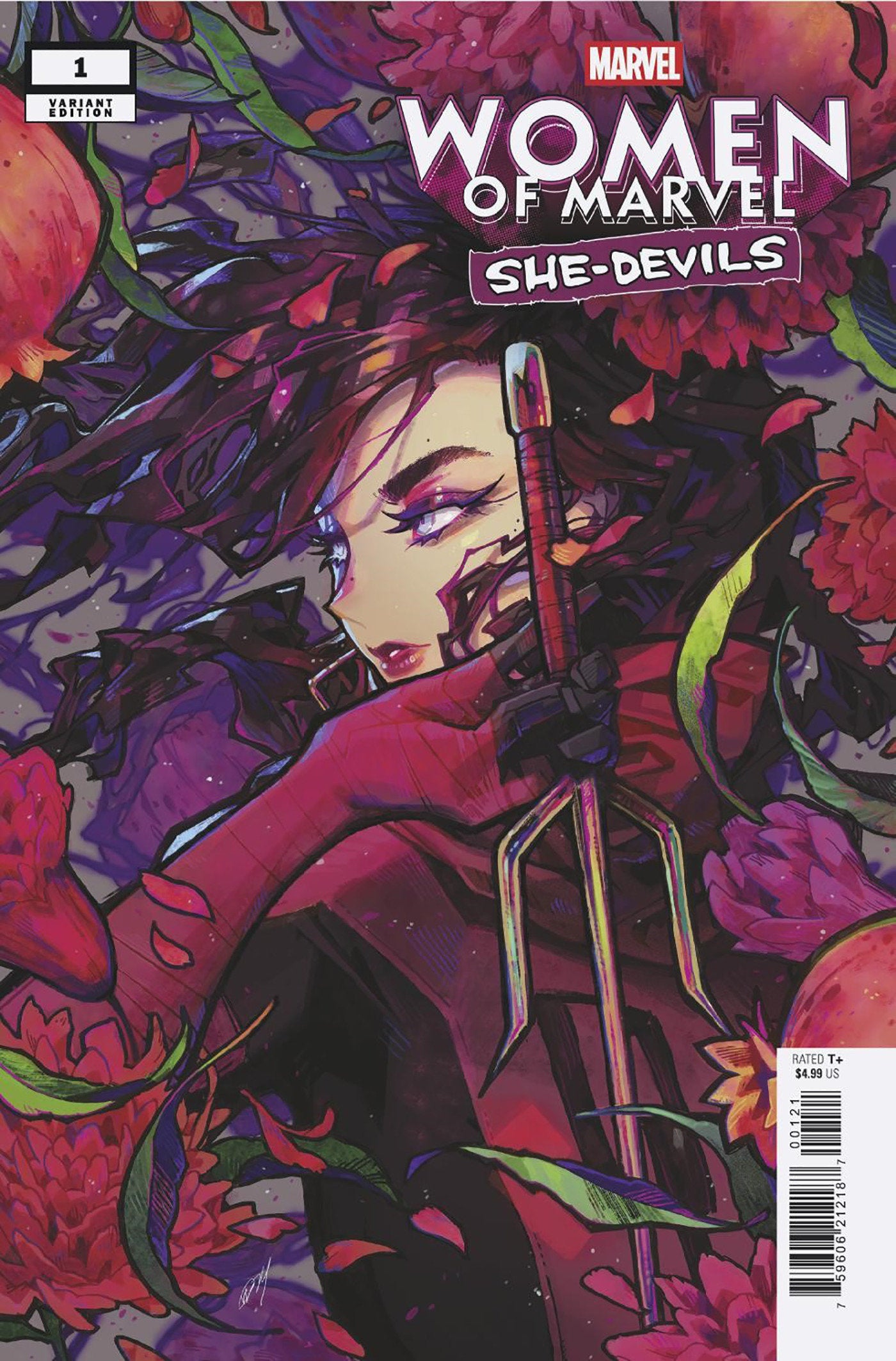 WOMEN OF MARVEL: SHE-DEVILS #1 ROSE BESCH VARIANT  - Release Date:  2/26/25