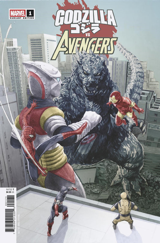 GODZILLA VS. AVENGERS #1 MITSUHIRO ARITA VARIANT  - Release Date:  6/18/25
