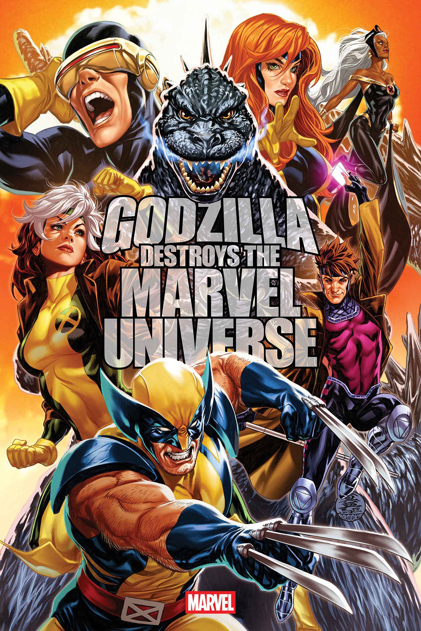 GODZILLA DESTROYS THE MARVEL UNIVERSE #3 - 9/24/25 - Release Date:  9/24/25