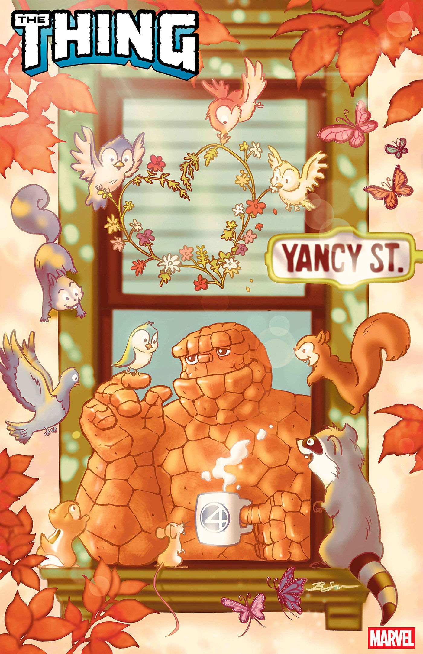 THE THING #1 BEN SU WINDOWSHADES VARIANT  - Release Date:  05/21/2025