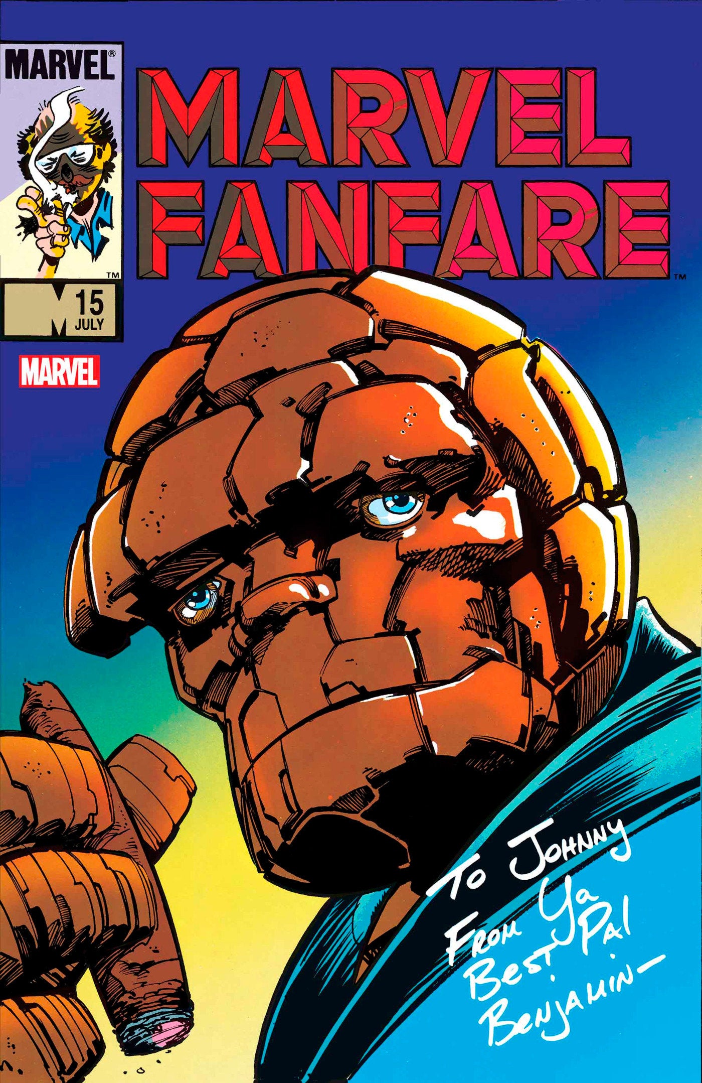 MARVEL FANFARE #15 FACSIMILE EDITION  - Release Date:  3/26/25