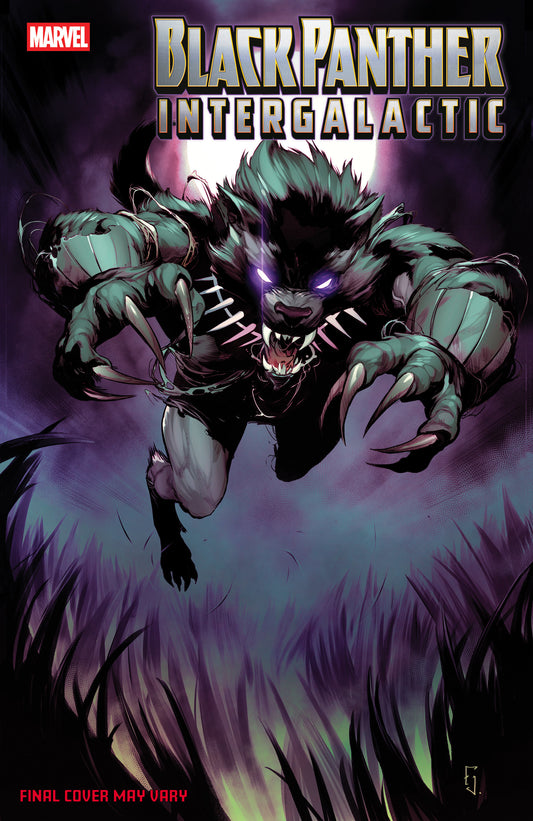 BLACK PANTHER: INTERGALACTIC #4 JUAN FRIGERI MARVEL MONSTER VARIANT ISBN: 75960621245300421 - FOC DATE: 2/16/26  - Release Date: 3/18/26