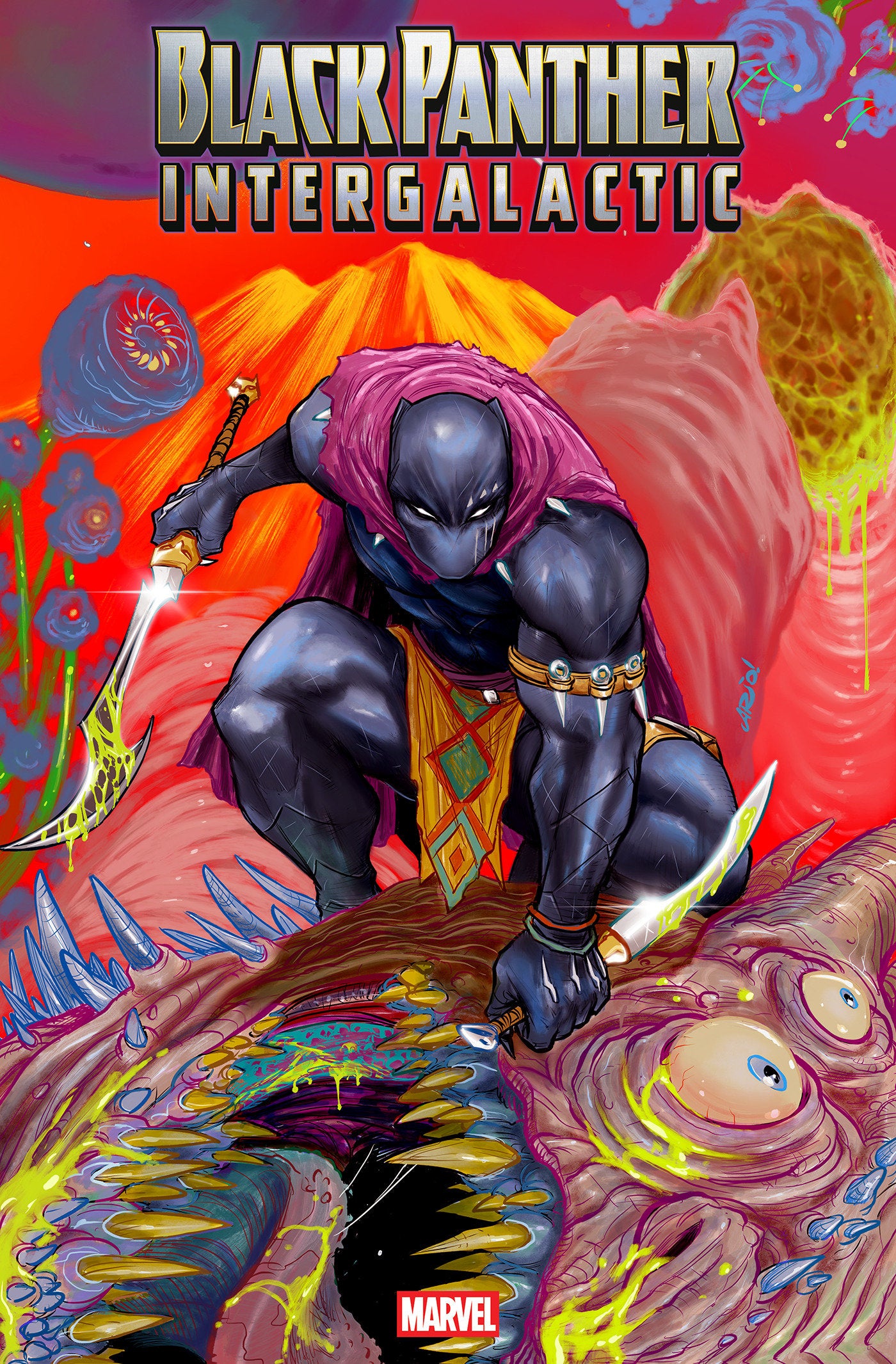BLACK PANTHER: INTERGALACTIC #4 ARIO ANINDITO VARIANT ISBN: 75960621245300431 - FOC DATE: 2/16/26  - Release Date: 3/18/26