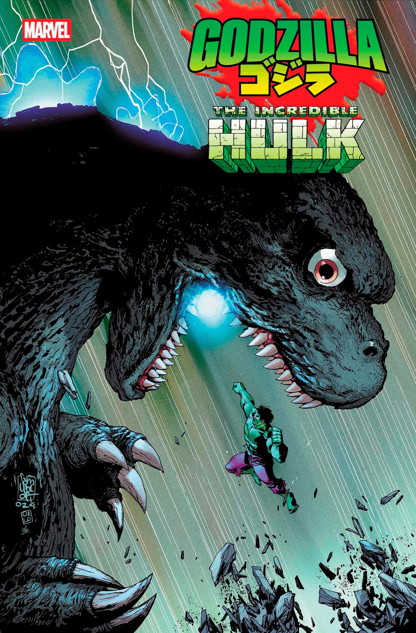 GODZILLA VS. HULK #1  - Release Date:  04/16/2025