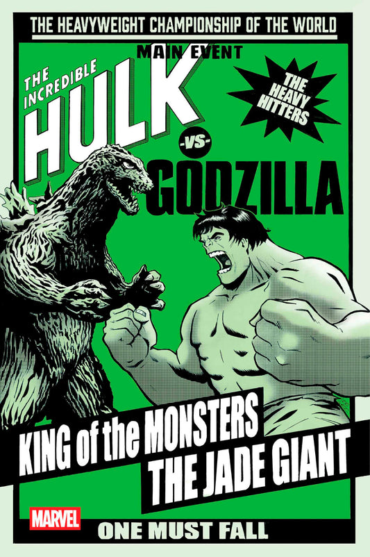 GODZILLA VS. HULK #1 LEE GARBETT VERSUS VARIANT  - Release Date:  04/16/2025