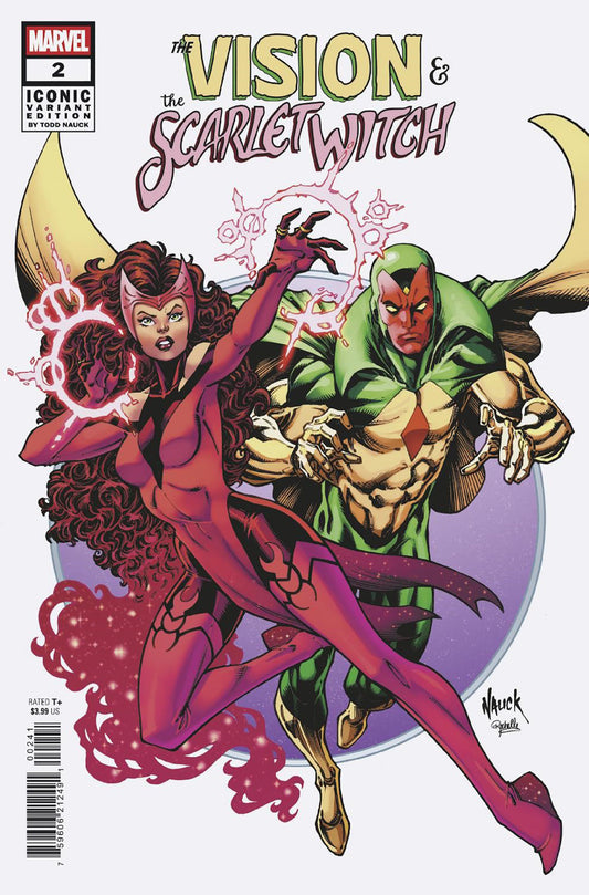 THE VISION & THE SCARLET WITCH #2 TODD NAUCK ICONIC VARIANT  - Release Date:  6/25/25