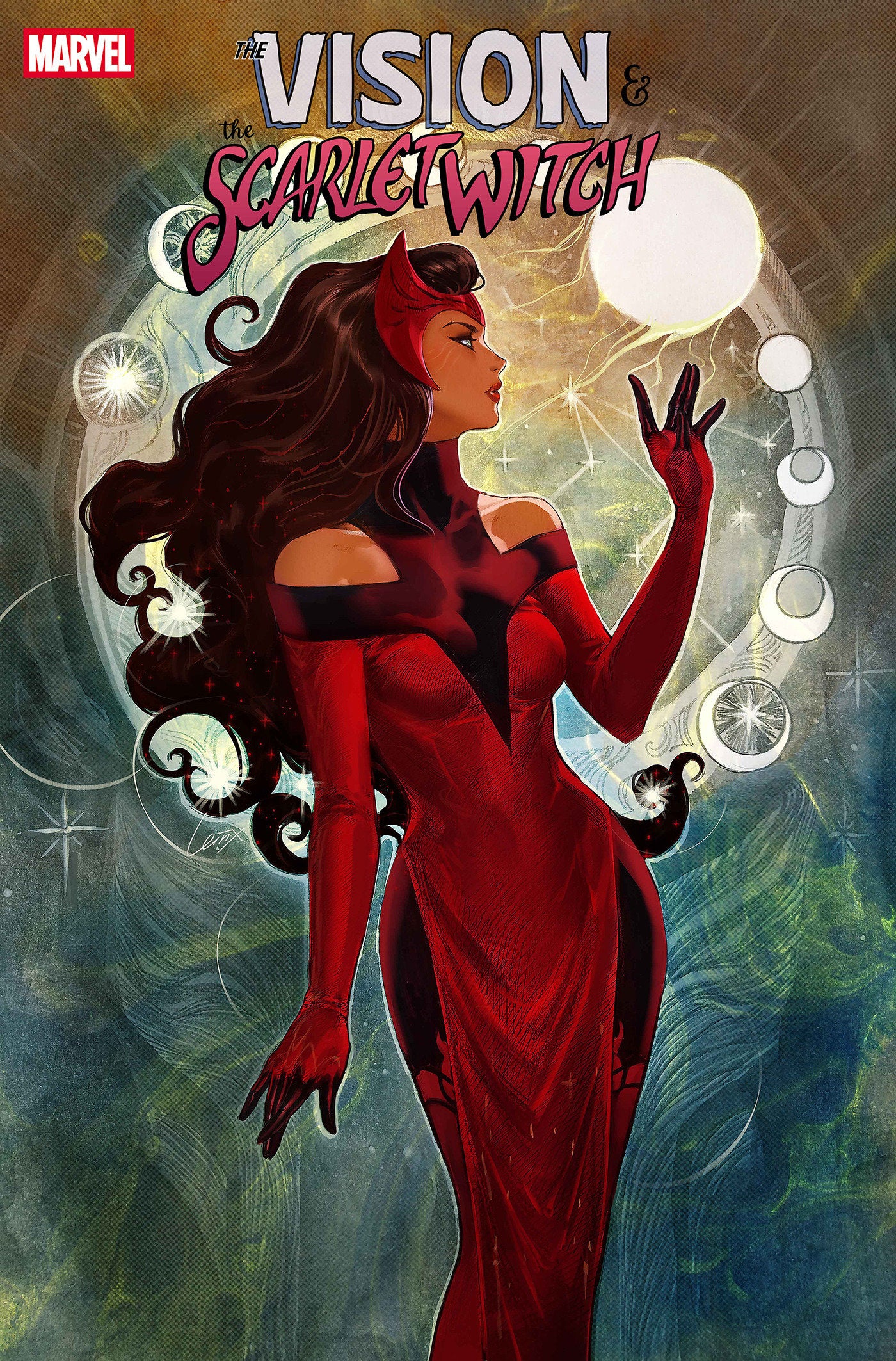 THE VISION & THE SCARLET WITCH #3 LEIRIX SCARLET WITCH VARIANT - ISBN: 75960621249100321 - Release Date:  7/30/25