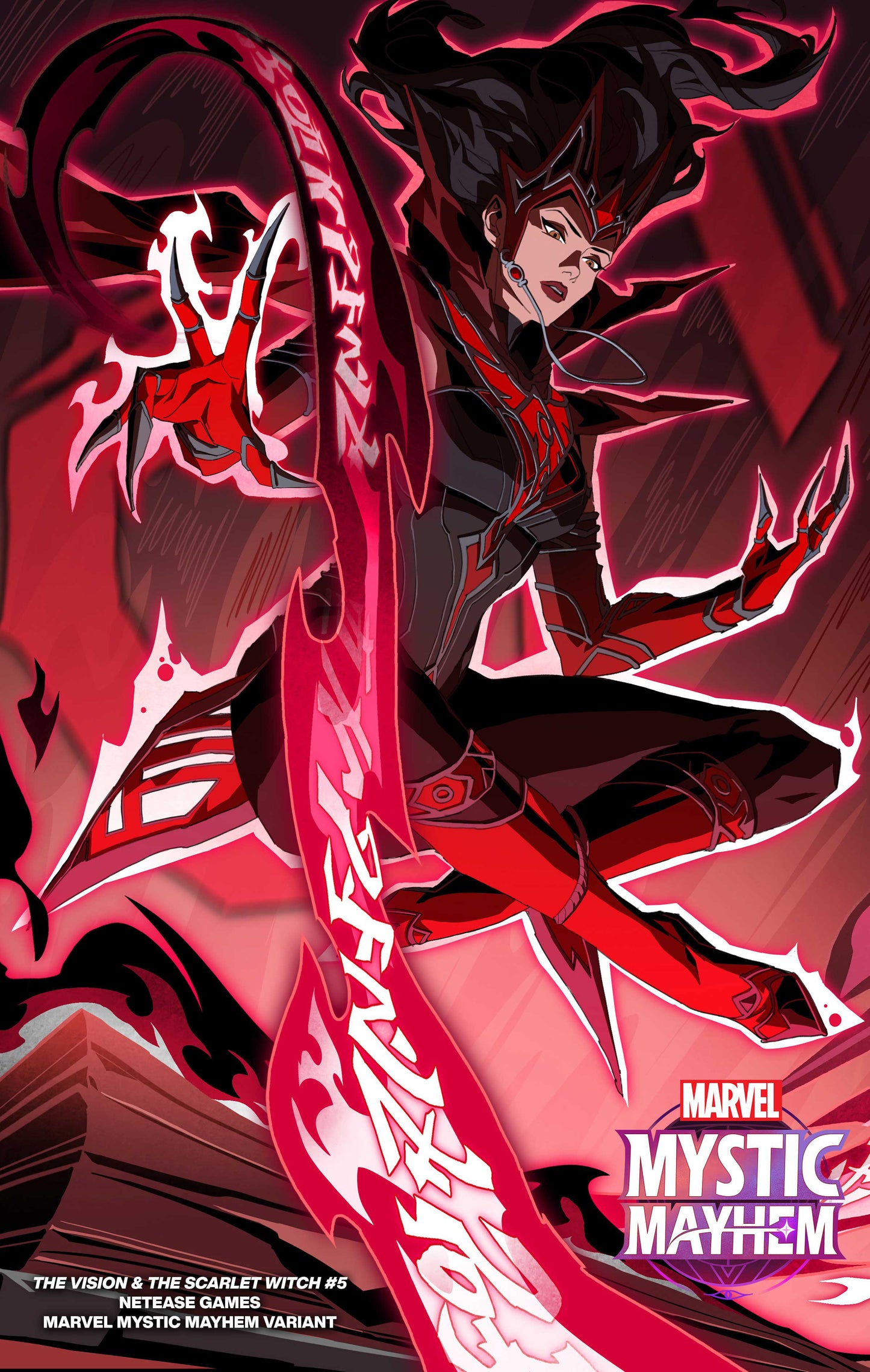 THE VISION & THE SCARLET WITCH #5 NETEASE GAMES MARVEL MYSTIC MAYHEM VARIANT - 9/24/25 - Release Date:  9/24/25
