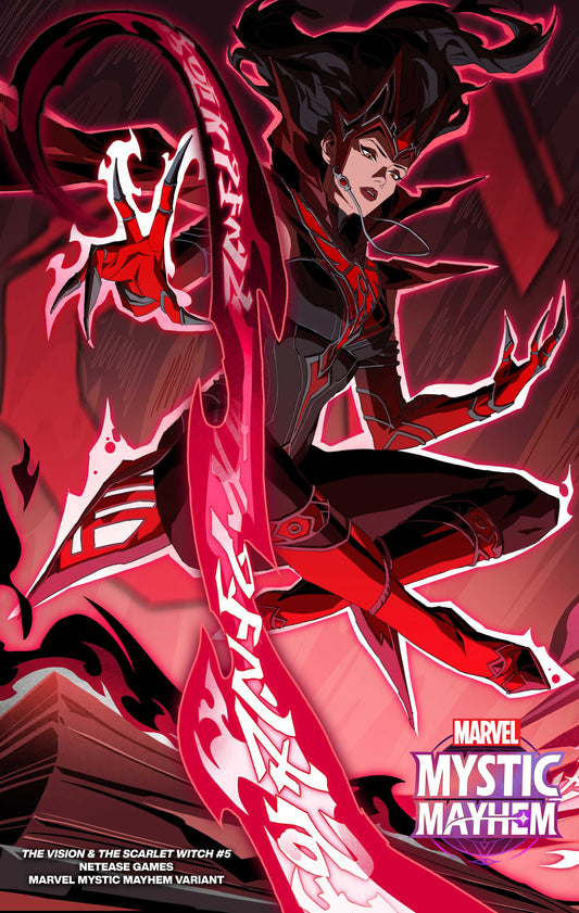 THE VISION & THE SCARLET WITCH #5 NETEASE GAMES MARVEL MYSTIC MAYHEM VARIANT - 9/24/25 - Release Date:  9/24/25
