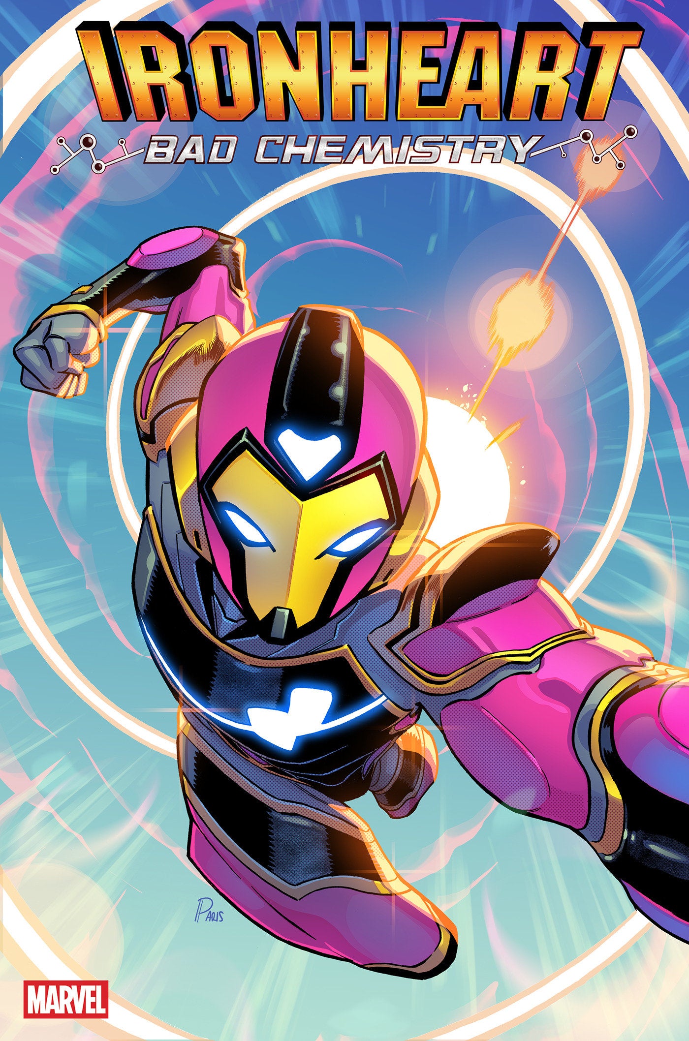 IRONHEART: BAD CHEMISTRY #1 PARIS ALLEYNE VARIANT  - Release Date:  04/02/2025
