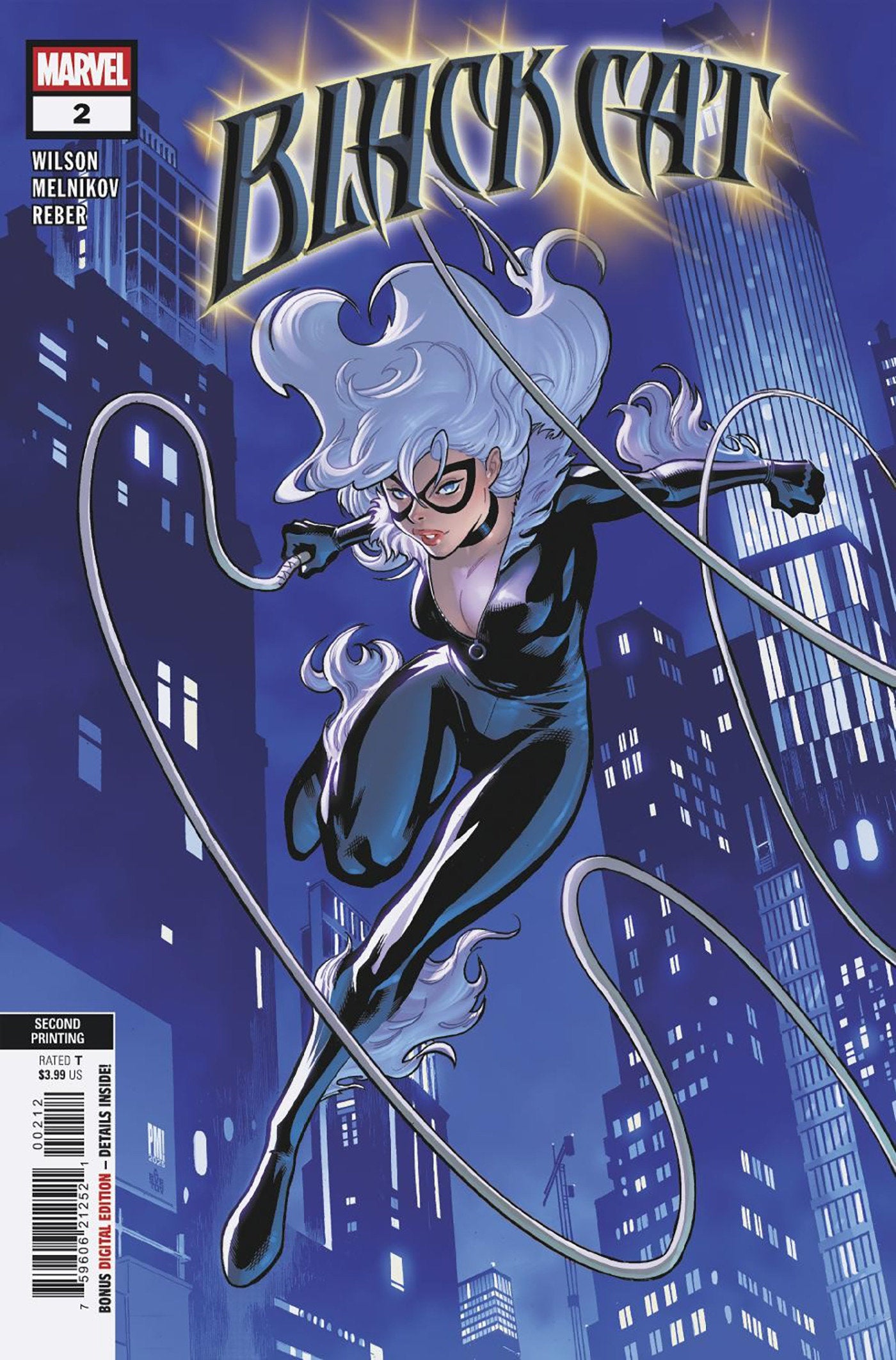 BLACK CAT #2 PACO MEDINA 2ND PRINTING VARIANT ISBN: 75960621252100212 - Release Date: 11/5/25