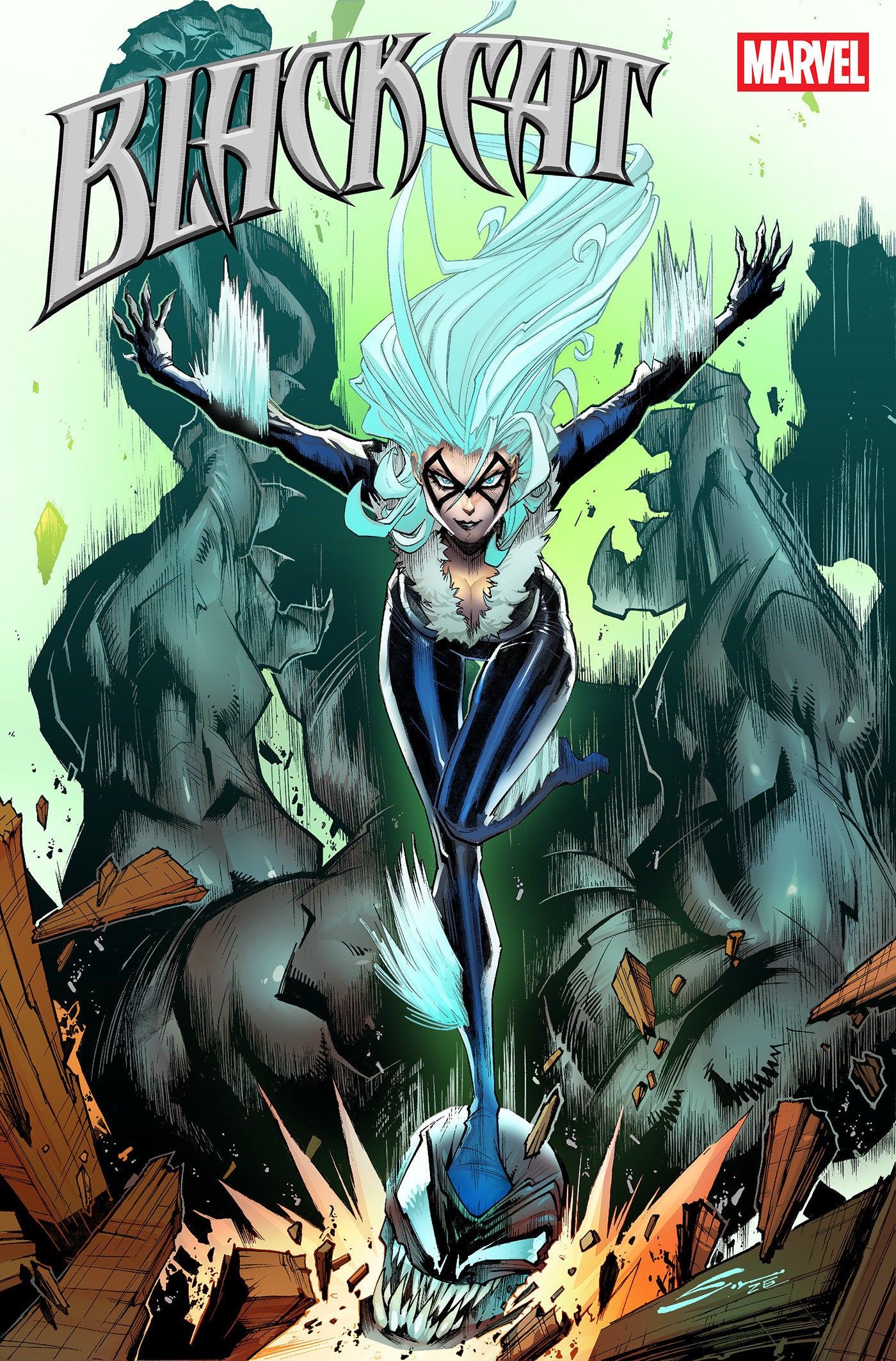 BLACK CAT #14 GERARDO SANDOVAL VARIANT [QIB] ISBN: 75960621252101431 - FOC DATE: 8/9/26  - Release Date: 9/9/26