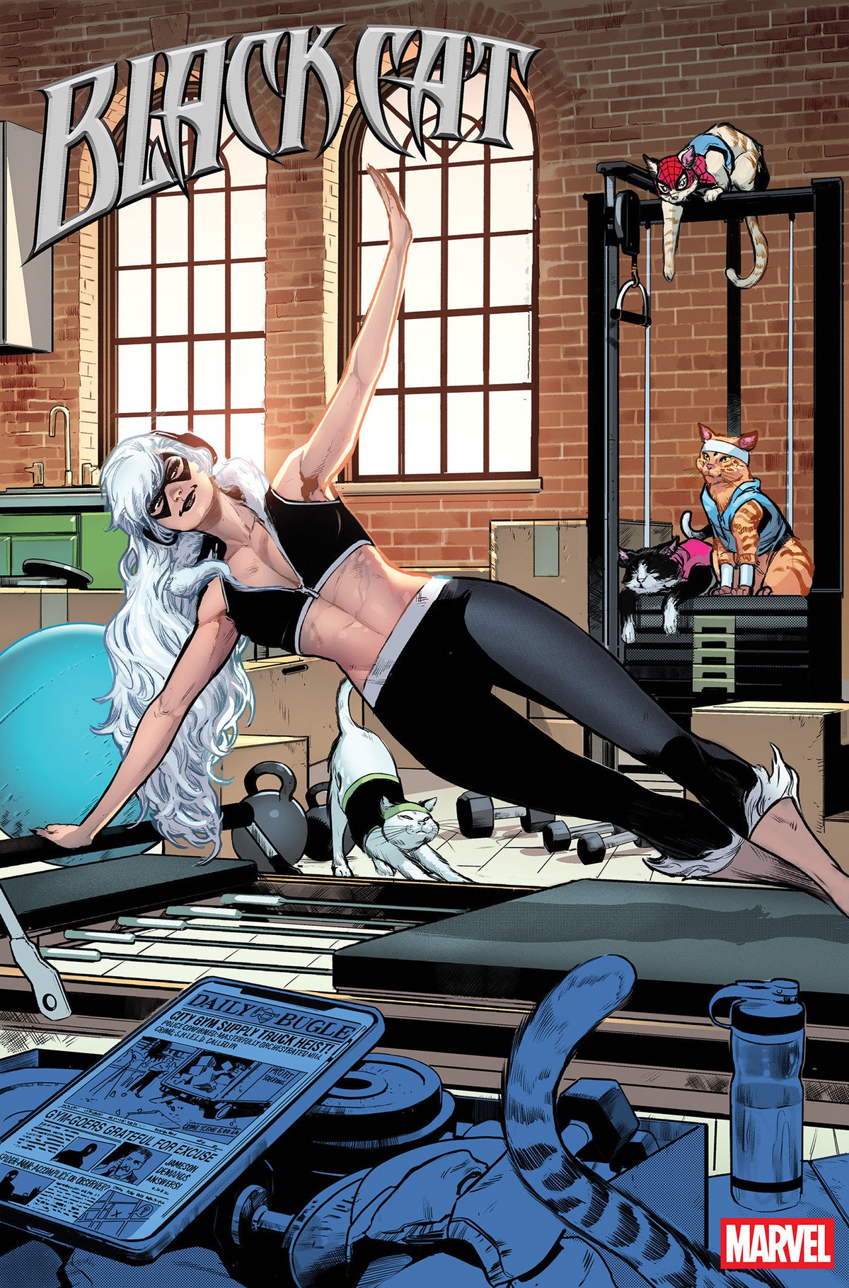 BLACK CAT #16 JUAN FRIGERI WORKOUT VARIANT ISBN: 75960621252101641 - FOC DATE: 10/4/26  - Release Date: 11/11/26