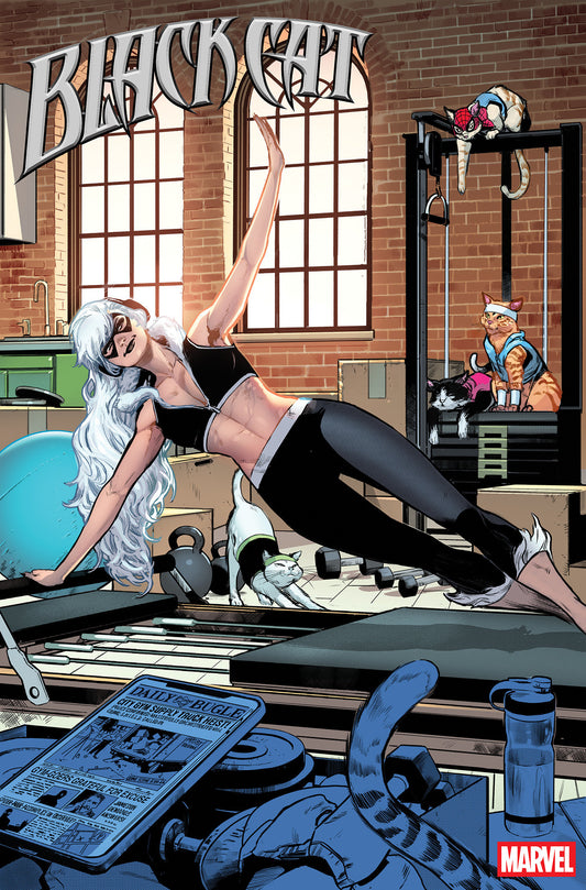 BLACK CAT #16 JUAN FRIGERI WORKOUT VARIANT ISBN: 75960621252101641 - FOC DATE: 10/4/26  - Release Date: 11/11/26