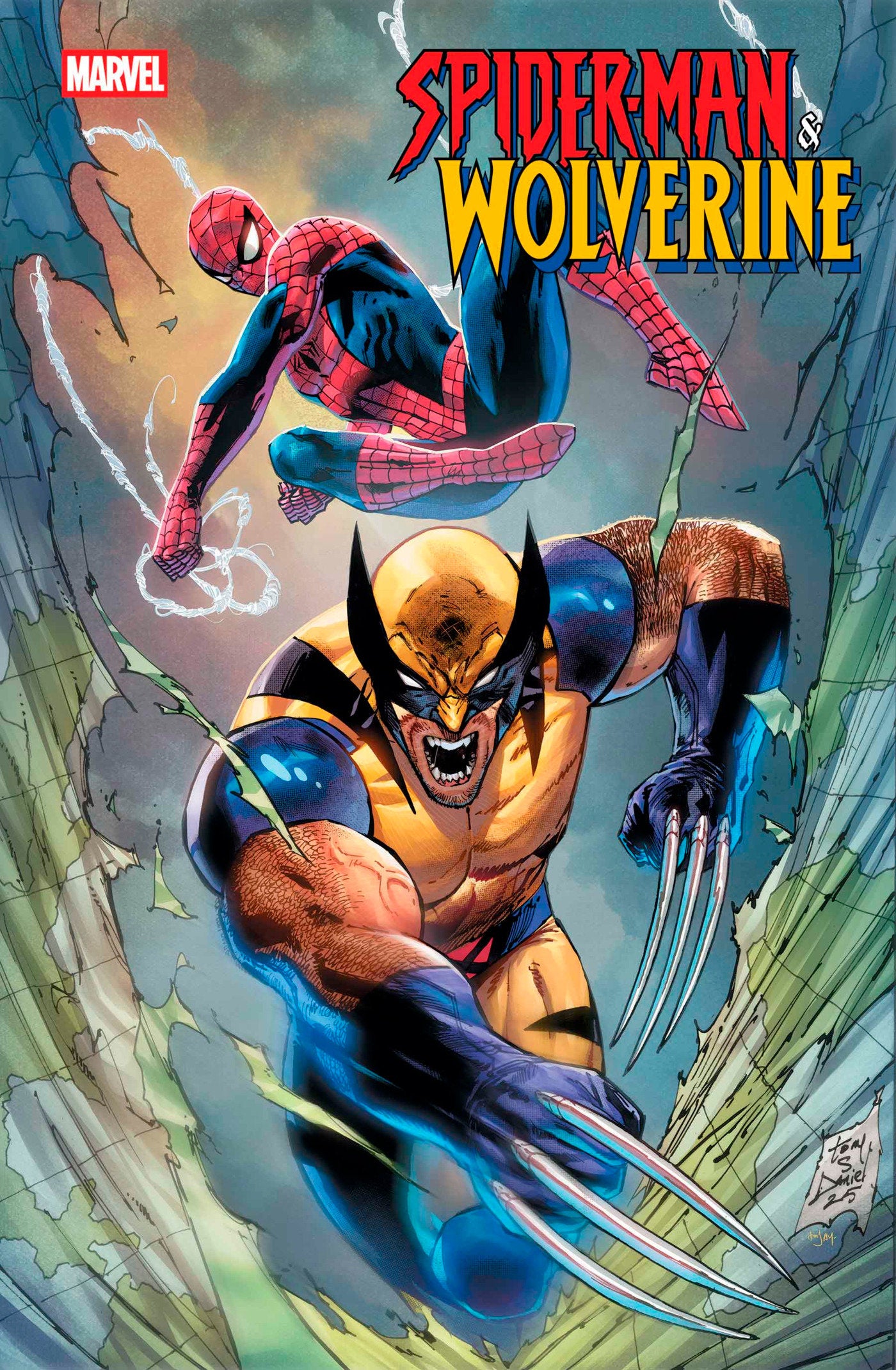 SPIDER-MAN & WOLVERINE #4 TONY DANIEL VARIANT - ISBN: 75960621258300421 - Release Date:  8/13/25