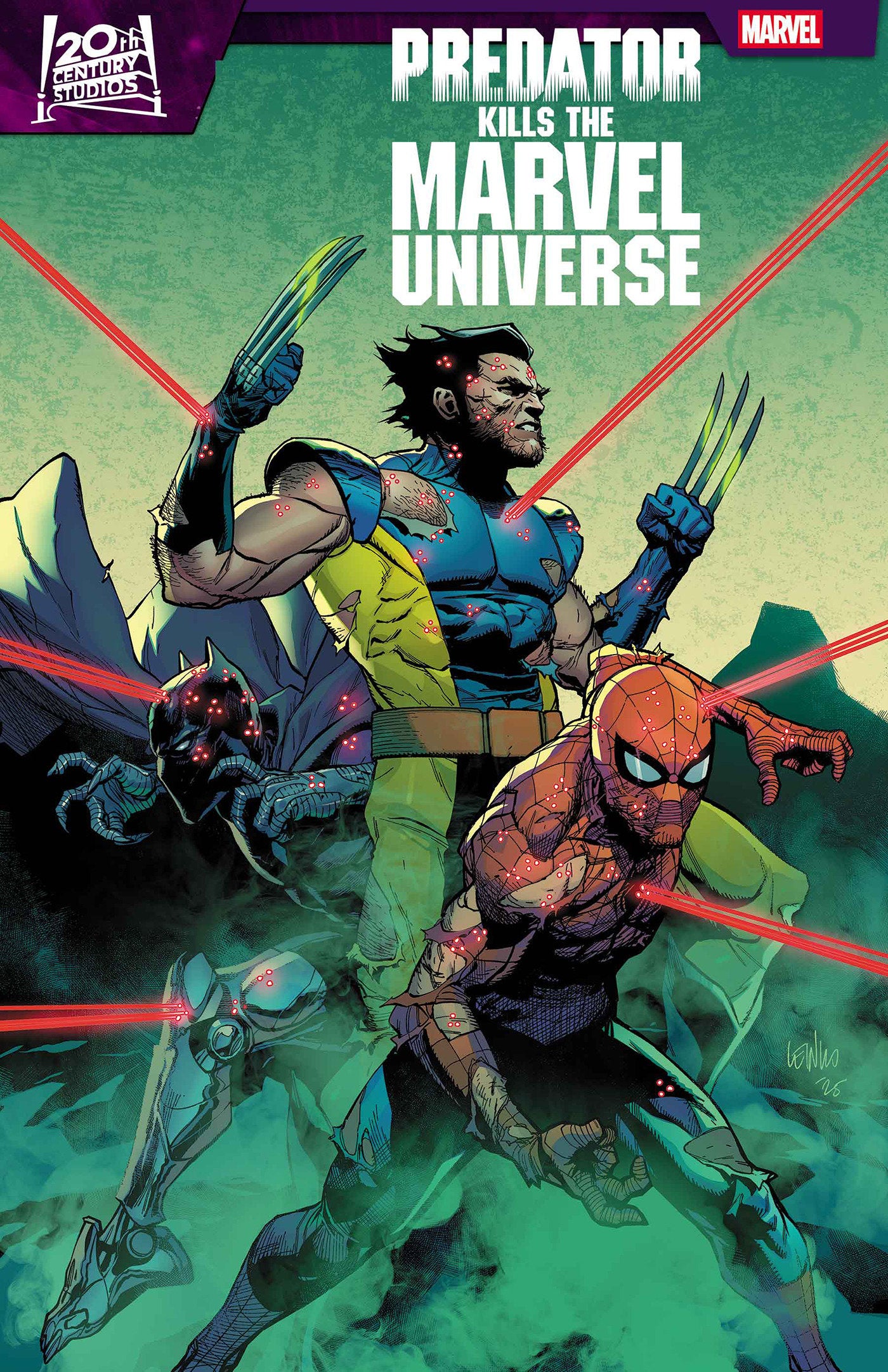 PREDATOR KILLS THE MARVEL UNIVERSE #4 ISBN: 75960621259000411 - Release Date: 11/19/25
