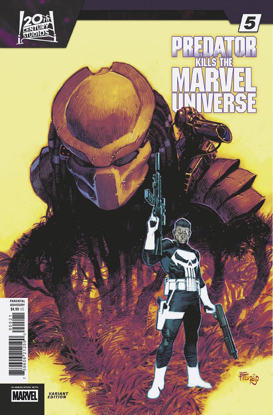 PREDATOR KILLS THE MARVEL UNIVERSE #5 DIKE RUAN HUNTING THE HUNTERS VARIANT ISBN: 75960621259000521 - Release Date: 12/31/25