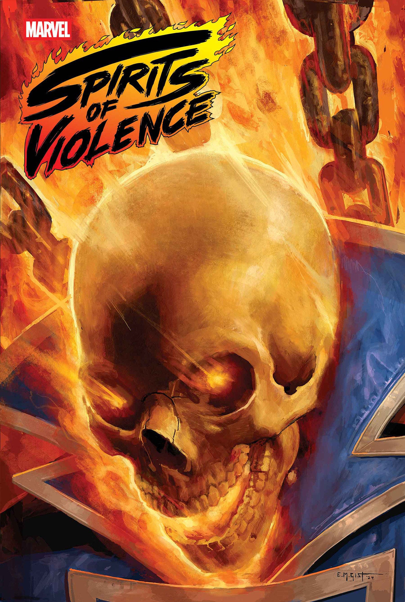 SPIRITS OF VIOLENCE #1 E.M. GIST VARIANT - 10/1/25 - ISBN: 75960621269900131