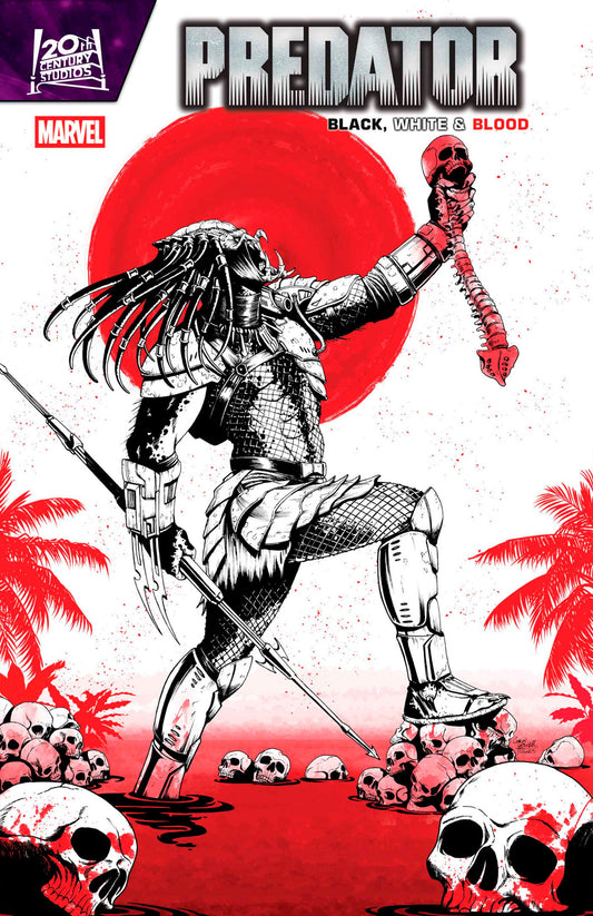 PREDATOR: BLACK, WHITE & BLOOD #2  - Release Date:  8/6/25
