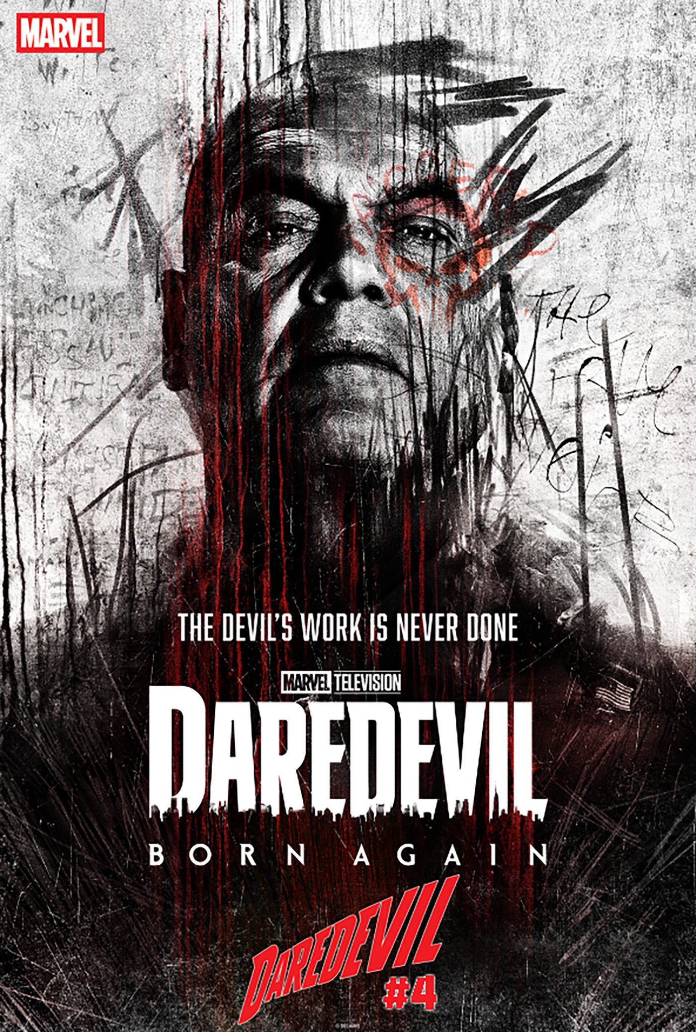 DAREDEVIL #4 MARVEL TELEVISION VARIANT ISBN: 75960621282800451 - FOC DATE: 6/7/26  - Release Date: 7/8/26