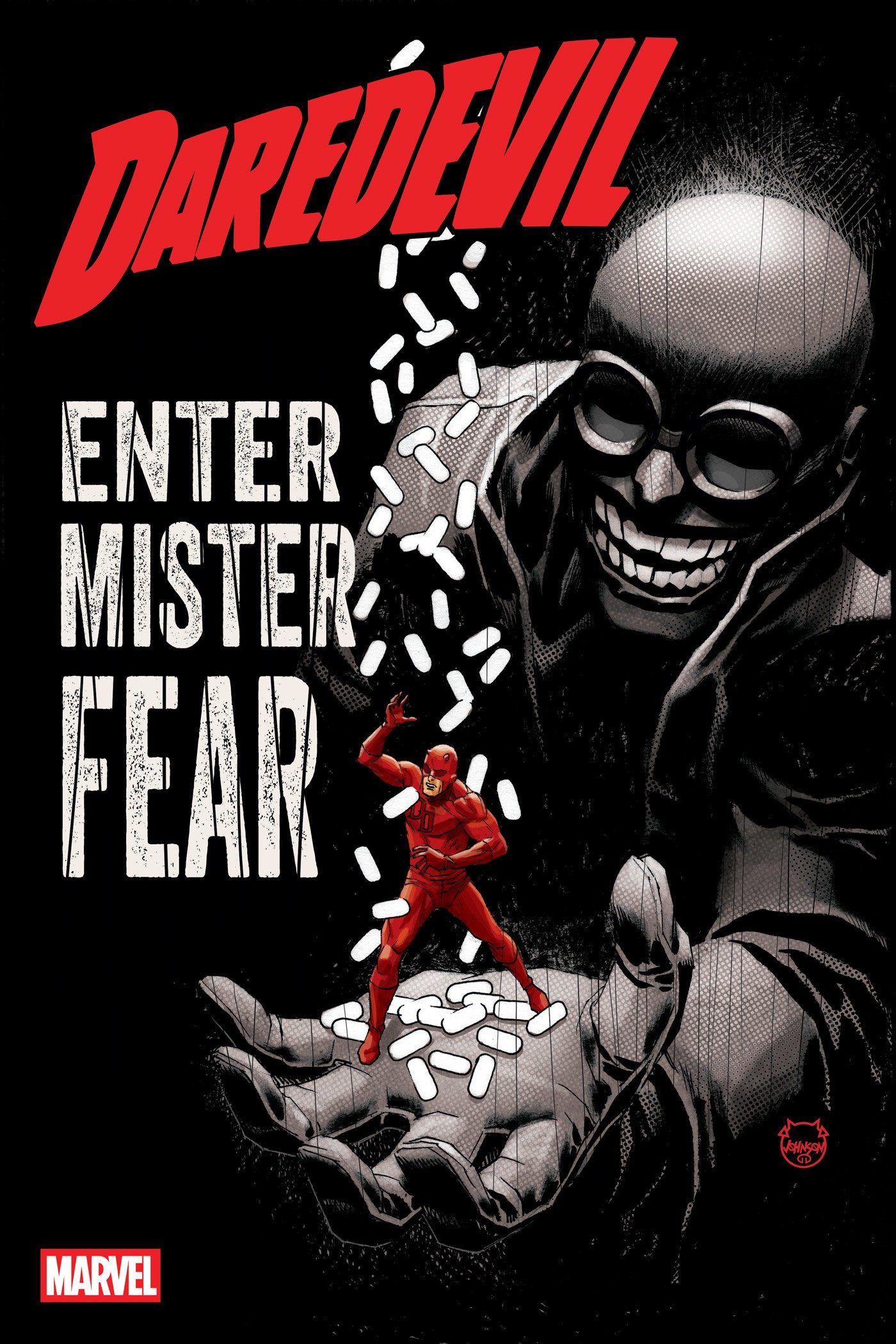 DAREDEVIL #8 DAVE JOHNSON VARIANT ISBN: 75960621282800841 - FOC DATE: 9/13/26  - Release Date: 10/28/26