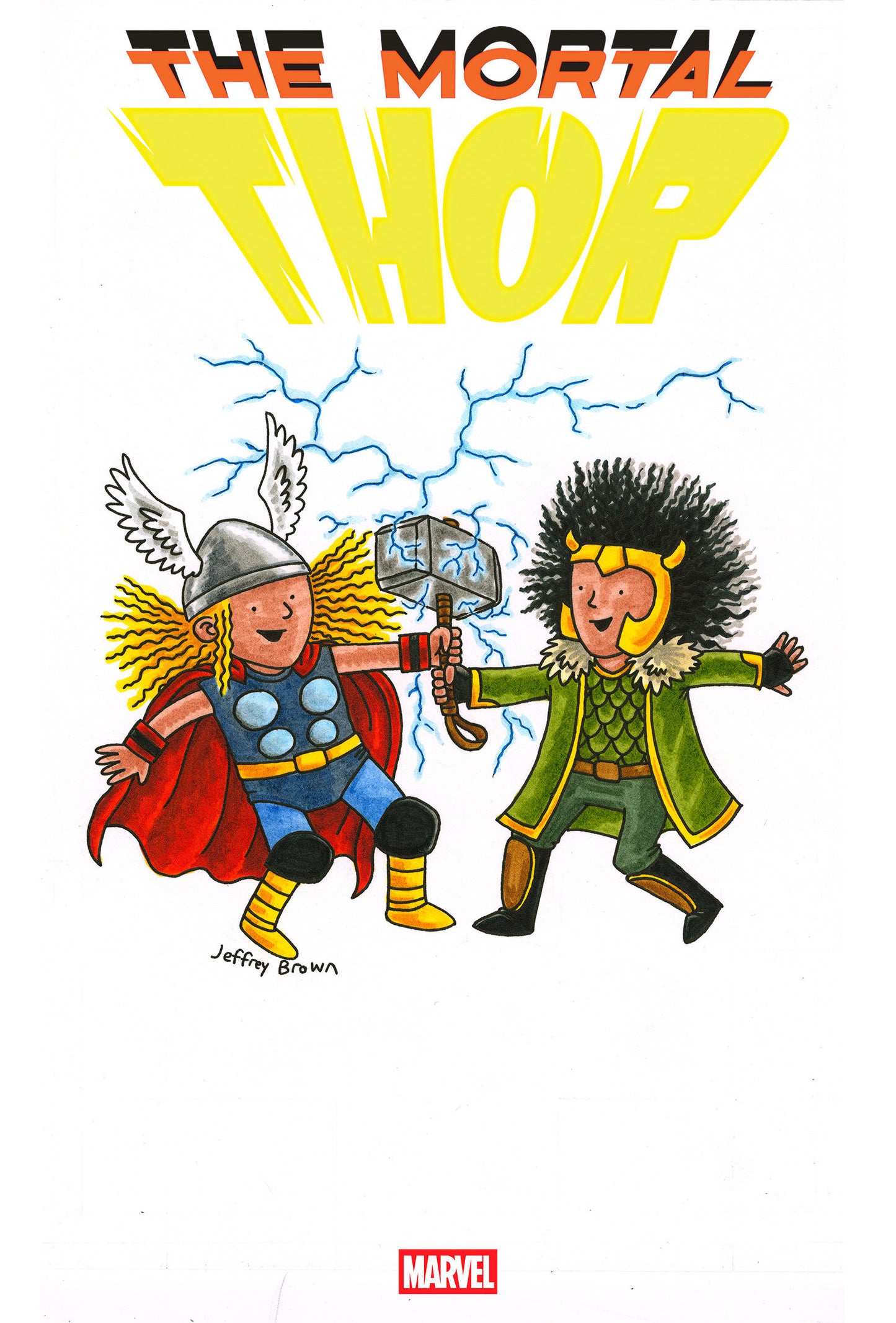 THOR #1 JEFFREY BROWN VARIANT - ISBN: 75960621284200181 - Release Date:  8/27/25