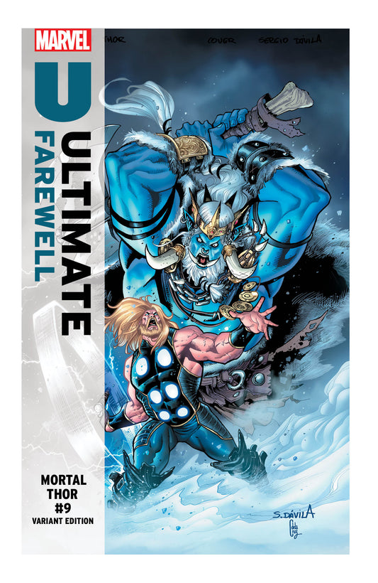MORTAL THOR #9 SERGIO DAVILA ULTIMATE FAREWELL VARIANT ISBN: 75960621284200931 - FOC DATE: 3/8/26  - Release Date: 4/8/26