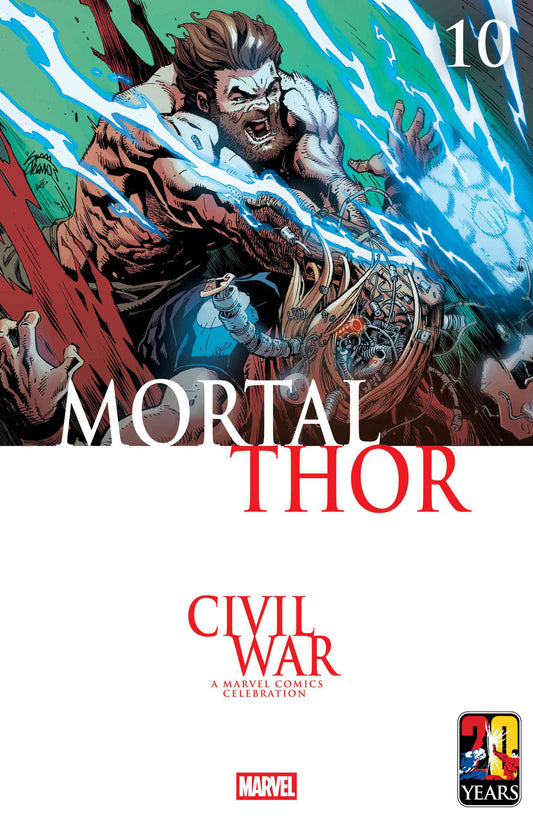 MORTAL THOR #10 RYAN STEGMAN CIVIL WAR CELEBRATION VARIANT ISBN: 75960621284201021 - FOC DATE: 4/12/26  - Release Date: 5/13/26